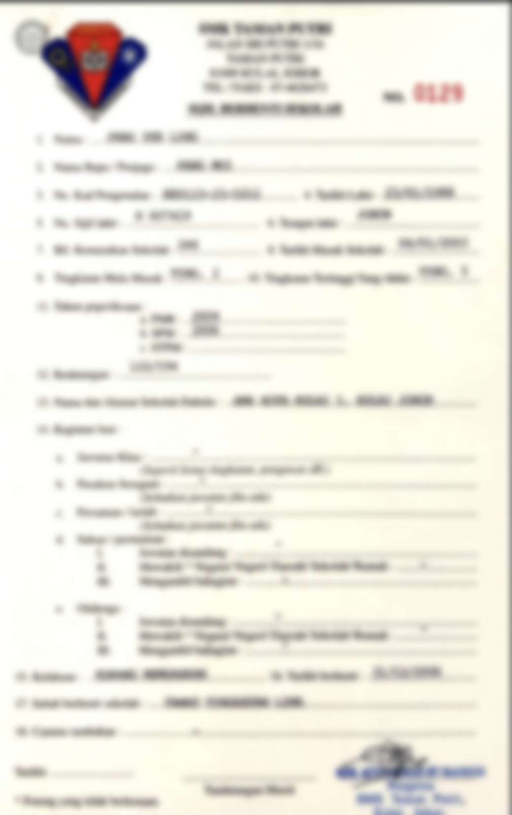 Sample document preview
